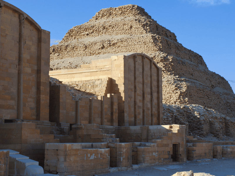 Day Tour to Giza Pyramids & Sakkara from Port Said